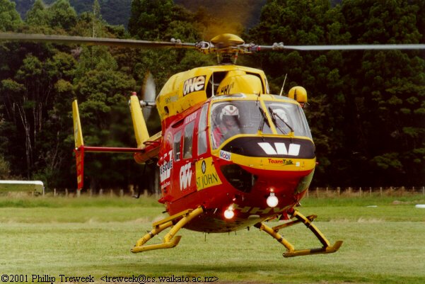 BK117 (Auckland rescue) Kaipara Flats