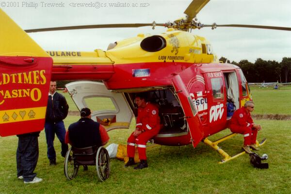 BK117 (Auckland rescue) Kaipara Flats