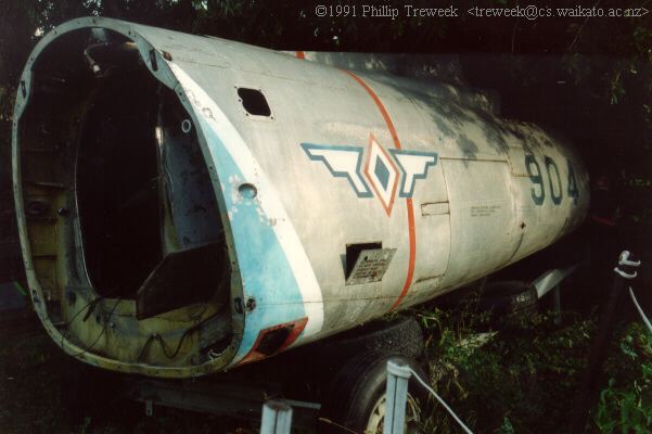 Rear fuselage