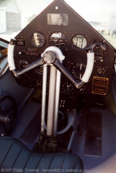 cockpit - looking forward