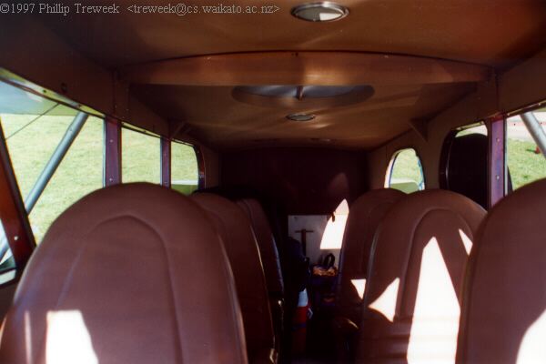 cabin -looking aft