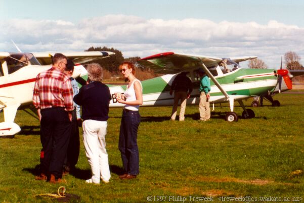 attendees and aircraft