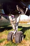 starboard undercarriage - looking forward